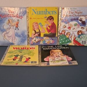 Little Golden Book Story Collection - Colorful Books (5)